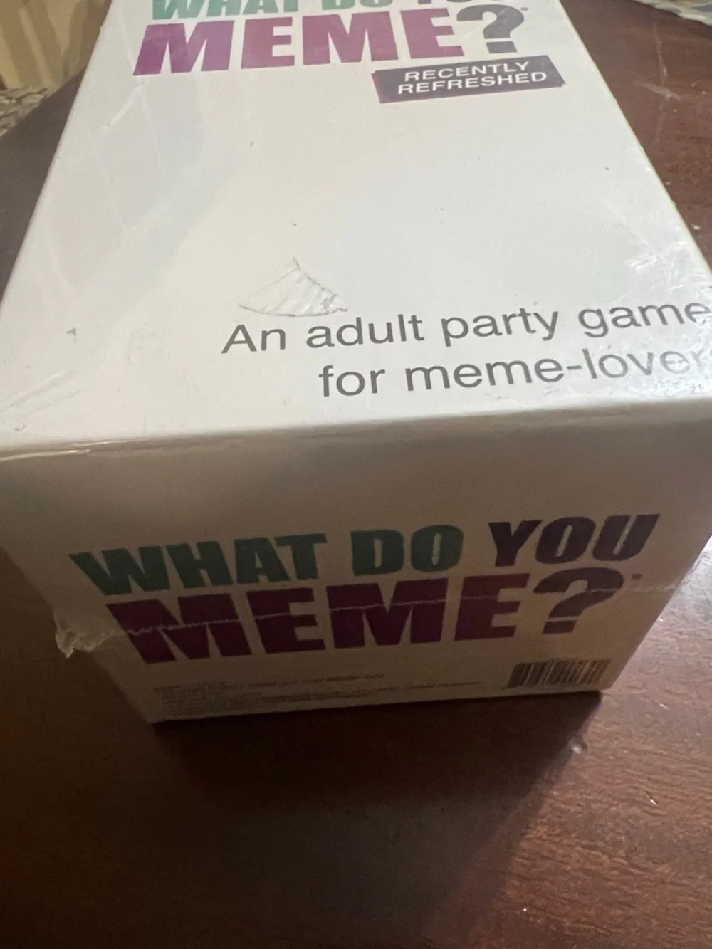 New sealed What Do You Meme? Recently Refreshed - White Party Card Game. - Picture 2 of 3